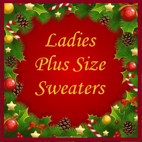 Ladies Plus Size Sweaters - Picture 8 of 11